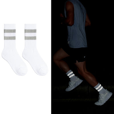 Calcetines Deportivos de Algodón para Fitness - Caña Media y Alta - Image 3