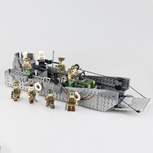 Maqueta Militar LCM3 - Bloques de Construcción Detallados