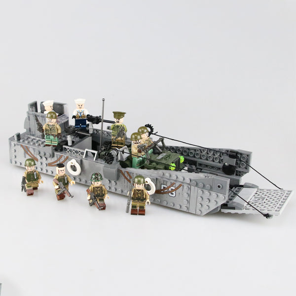 Maqueta Militar LCM3 - Bloques de Construcción Detallados