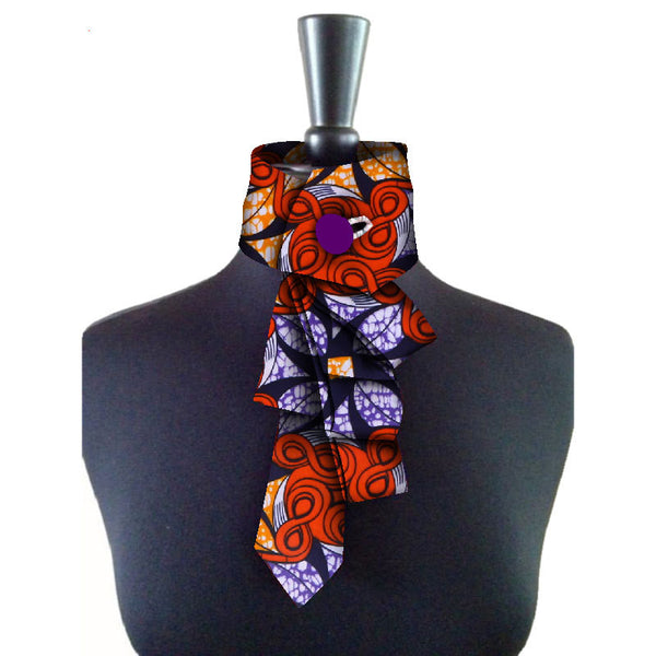 Cuello de Moño Africano para Mujer