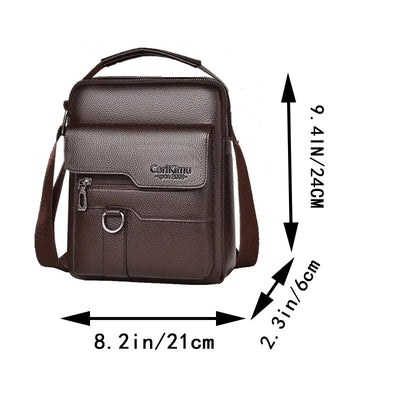 Bolso Bandolera de Negocios Grano de Lichi para Hombre - Image 8
