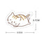 Gato Rajado "Fat House" 1 Espessura 2 Mm