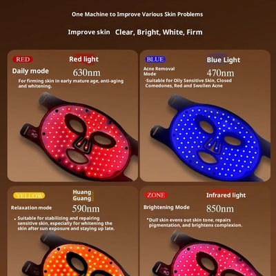 Lámpara de Luz Roja, Amarilla y Azul para Reparación y Bienestar del Hogar - Image 3