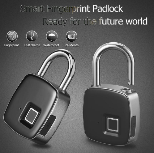Candado Inteligente con Huella Dactilar - Seguridad Biométrica para Puertas y Equipaje - Image 3