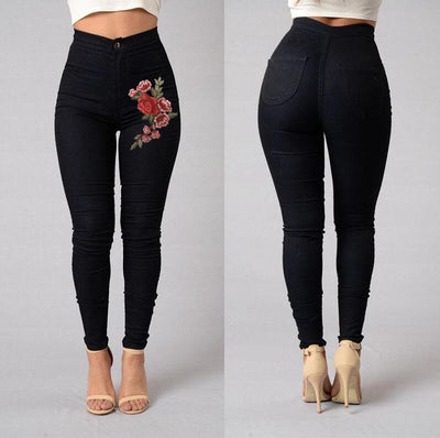 Pantalones Ajustados de Colores Pastel