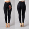 Pantalones Ajustados de Colores Pastel