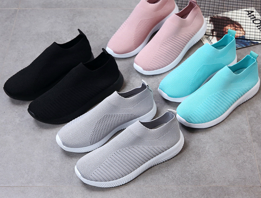 Zapatos Deportivos Casuales de Punto Integrado para Invierno - Image 3