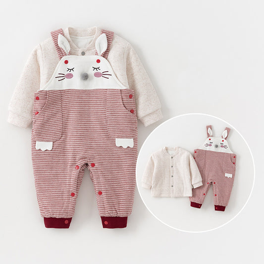 Baberos de Algodón Fino para Bebé - Set de 2 Piezas