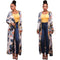 Cardigan Largo Elegante con Detalles Dorados - Blusa Versátil para Mujer