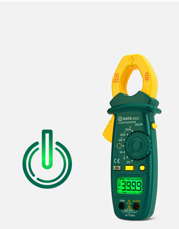 Pinza Amperimétrica Digital de Alta Precisión