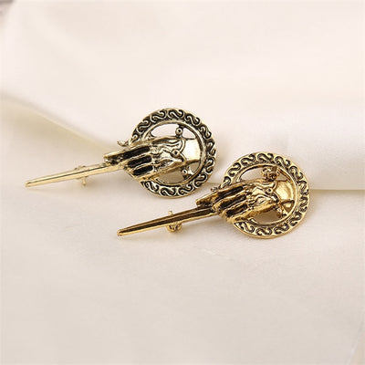 Broche Conmemorativo Rey del Poder - Insignia de Prestigio
