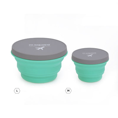 Kit de Cubiertos Plegables con Tazón de Silicona para Viajes y Camping - Image 12