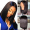 Peluca de Cabello Humano Brasileño 13x4 Liso
