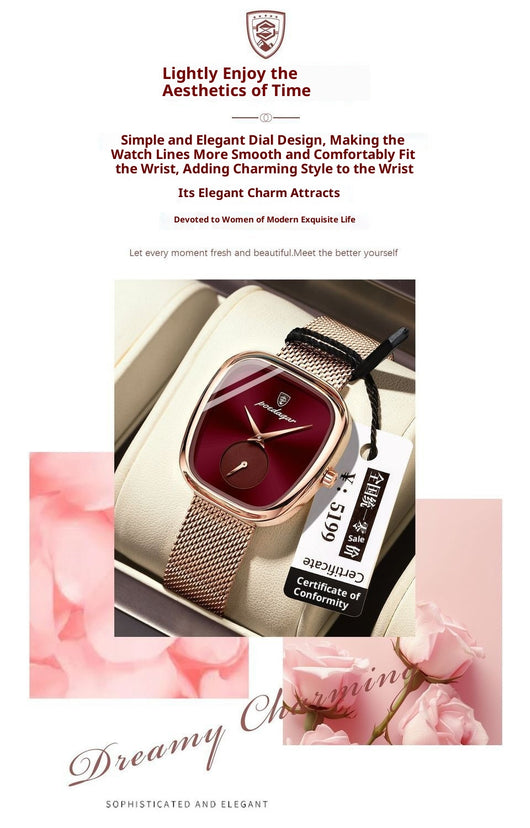 Reloj Inteligente Coreano Impermeable para Mujer - Estilo Trendy - Image 19