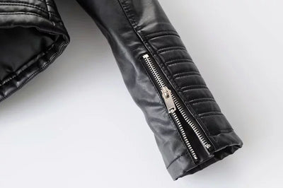 Chaqueta de Cuero para Motocicleta Mujer - Image 15