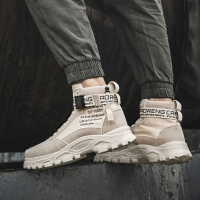 Botas Martin de caña alta con cordones - Sneakers versátiles - Image 3