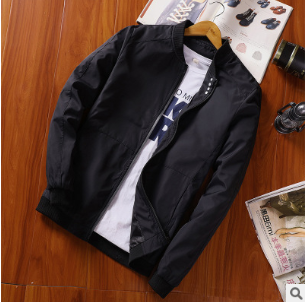 Chaqueta Beisbolera Slim Fit para Hombre - Estilo Urbano Tendencia