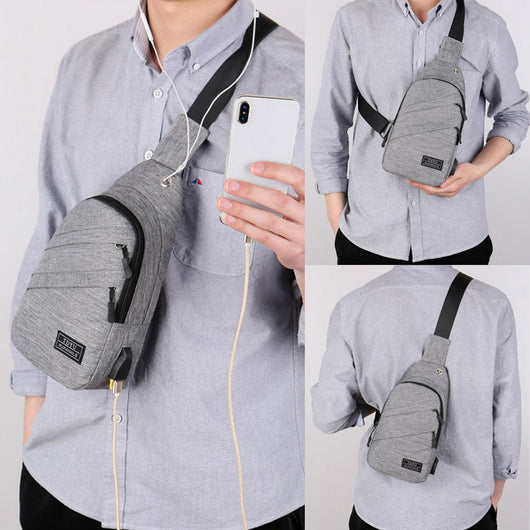 Bolsa Deportiva Pectoral Multifuncional con USB - Image 4