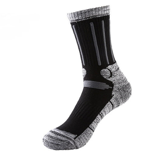 Calcetines Deportivos de Algodón Grueso para Correr y Baloncesto - Secado Rápido y Desodorantes - Image 3