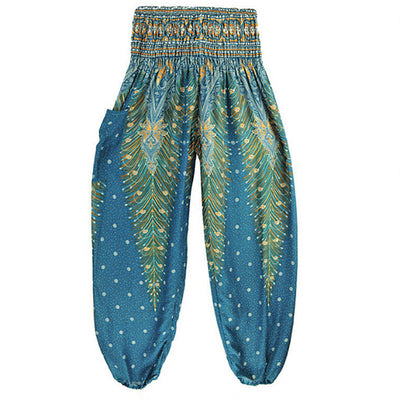 Pantalones de Yoga Pavo Real - Cintura Alta - Image 30
