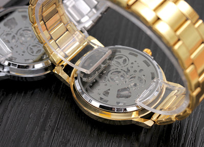 Reloj de Cuarzo Hueco para Hombre - Diseño Moderno sin Mecanismo - Image 3