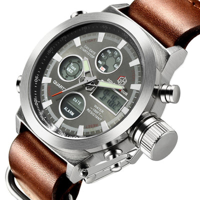Reloj Deportivo Militar Hombre Lujo - Analógico Digital LED - Image 6