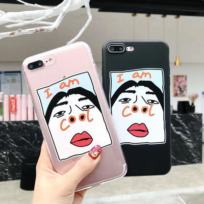 Funda Transparente Divertida con Nariz para Teléfono - Image 3