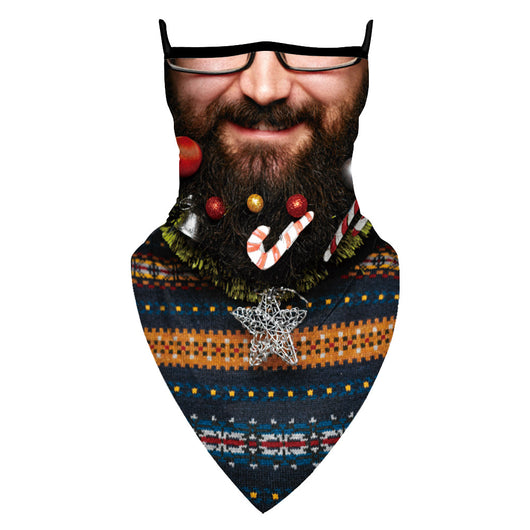 Máscara Navideña 3D con Barba Mágica - Image 14