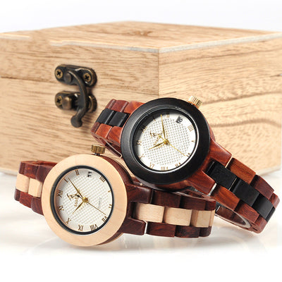 Reloj de Madera para Mujer Cuarzo Natural - Image 4