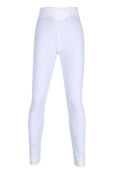 Pantalones Yoga Jacquard V Cintura Alta - Ajustados Deportivos - Image 9