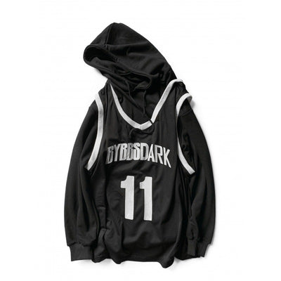 Sudadera con Capucha Efecto Dos Piezas Primavera - Image 10
