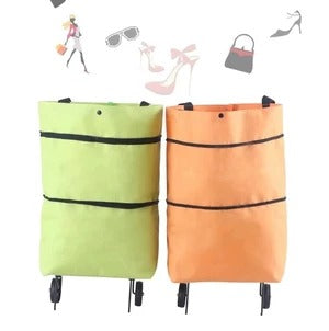 Bolsa de Compras Plegable con Ruedas - Carrito de Supermercado - Image 4