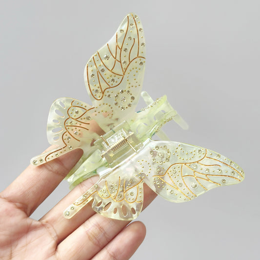 Prendedor de Cabello Mariposa Cristal Luxury Oversized - Image 2