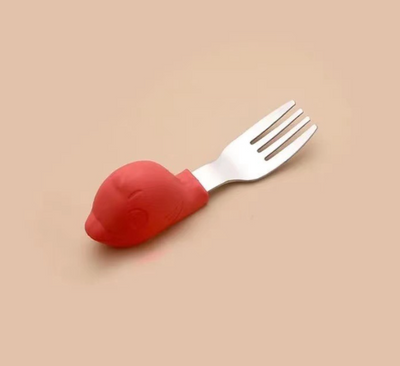 Juego de Cubiertos de Entrenamiento para Bebé con Diseño Infantil en Silicona - Image 13