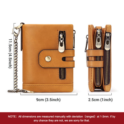 Billetera Trifold Multicolor para Hombre - Diseño Personalidad - Image 3