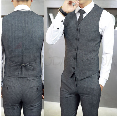 Traje de Boda Británico Elegante Estilo Business Casual - Image 8