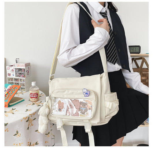 Bolsa Crossbody Harajuku con Ventana Transparente - Image 8