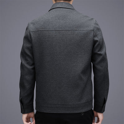 Chaqueta de Lana Corta para Hombre Otoño Invierno - Image 4
