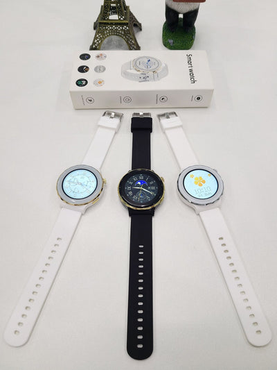 Reloj Inteligente HW52 Elegante con Esfera Redonda de Aleación de Zinc - Image 13