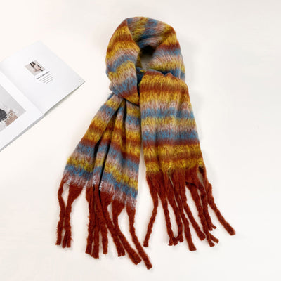 Bufanda de Mohair para Otoño e Invierno - Image 34
