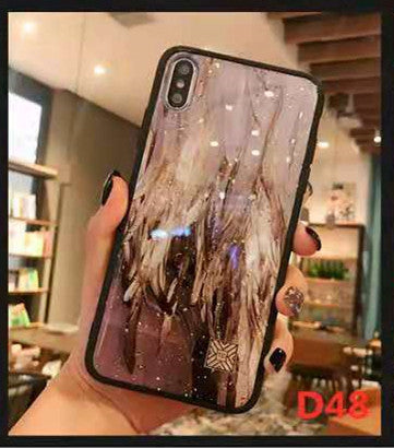 Funda Móvil con Diseño de Rayas Diamante y Onda Puntillada - Image 40