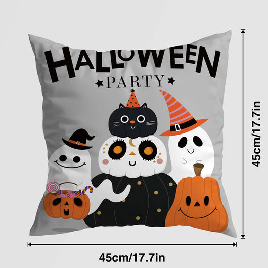 Funda de Almohada Castillo de Calabaza Halloween - Image 4