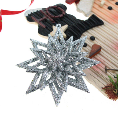 Adorno Navideño Colgante con Polvo Brillante - Image 6