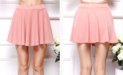 Falda Plisada Cintura Alta para Mujer - Falda Tipo Sombrilla Elegante y Versátil - Image 6