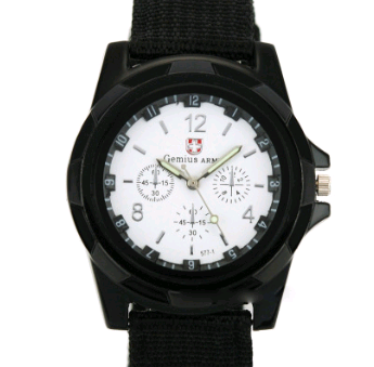 Reloj Militar Deportivo con Correa Tejida - Movimiento de Cuarzo Profesional - Image 11
