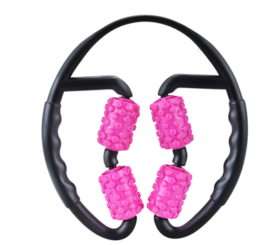 Rodillo Masajeador Multiusos 4 Ruedas para Relajación Muscular y Tonificación Corporal - Image 25