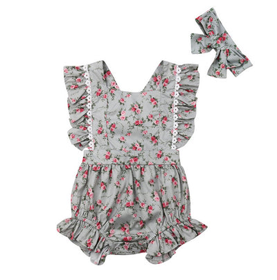 Vestido Infantil Estampado Floral - Image 16