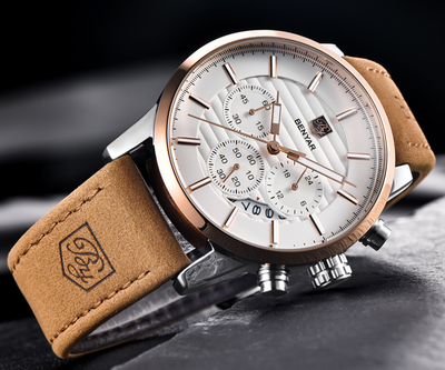 Reloj para Hombre con Tres Esferas y Correa Ajustable - Image 5