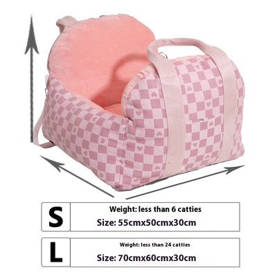 Cama Portátil de Moda para Perros Pequeños en Auto - Image 7
