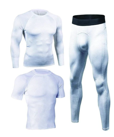 Conjunto Estampado de Manga Corta para Hombre - Primavera Verano - Image 13